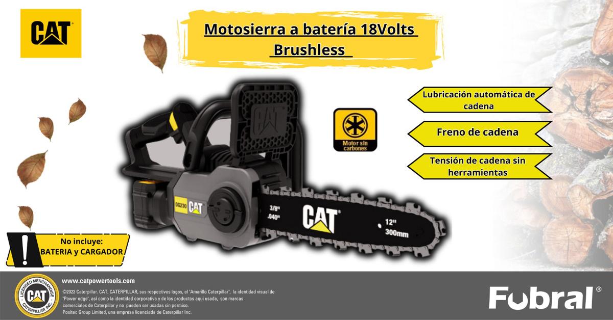 motosierra a batería