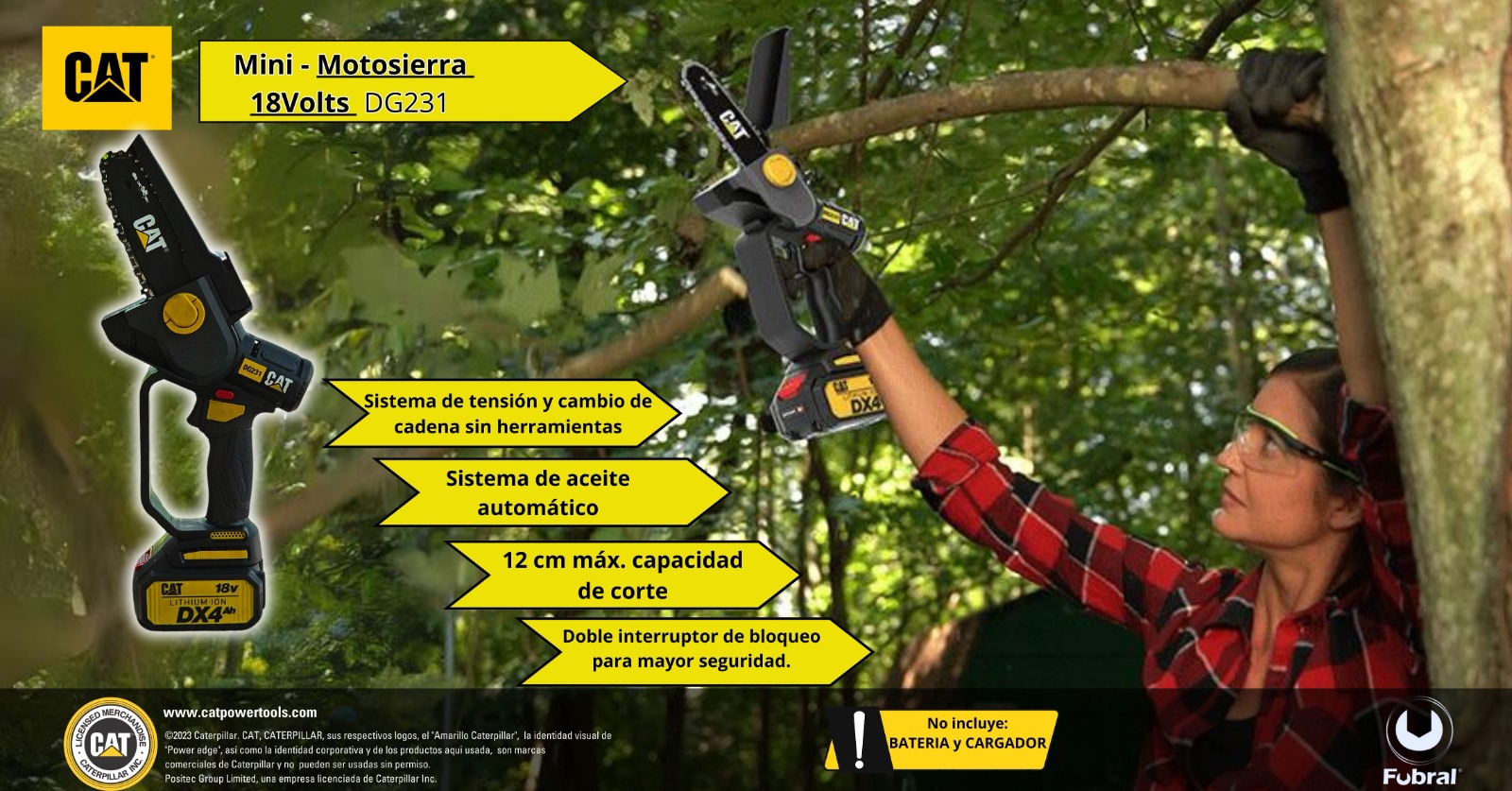 mini motosierra